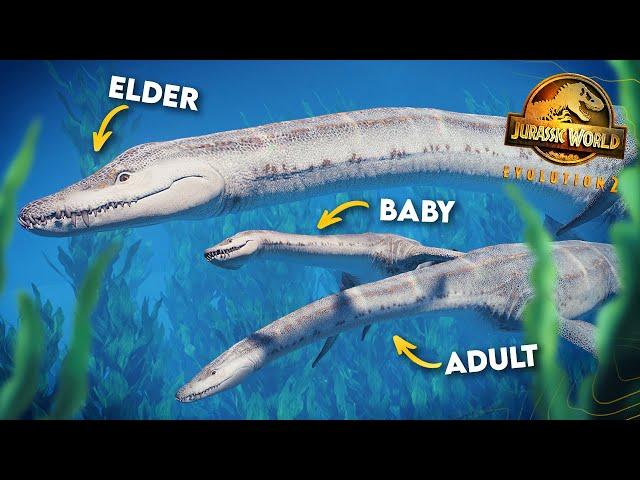 FULL Species Life Cycle! Baby, Adult & Elder Animals | Jurassic World Evolution 2 Mods