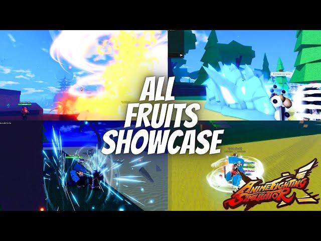 ALL DEVIL FRUITS Showcase in Anime Fighting Simulator X | AFSX