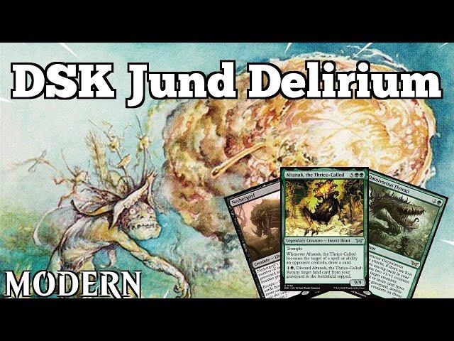 CRAZY CRACKED CARD I Thought Was Unplayable! | DSK Jund Delirium | Modern | MTGO