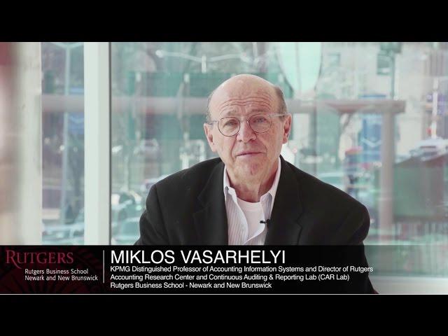 Our Research Work: Rutgers Accounting Research Center and Continuous Auditing Reporting Lab