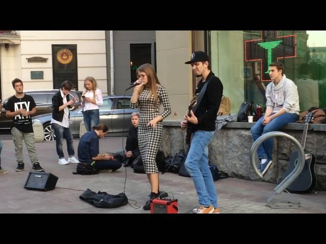 Я не отступлю (Бьянка cover) -Ксения Минаева Arbat Street Performance