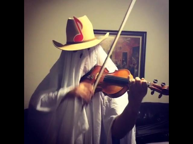 The Note Ghost Plays Fiddle