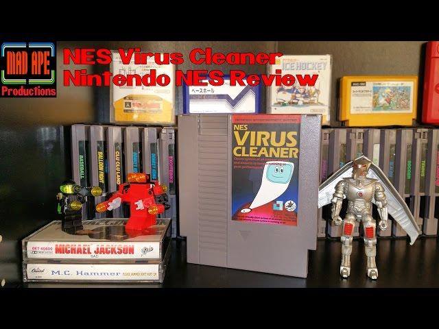 NES Virus Cleaner Nintendo NES Homebrew Game Review