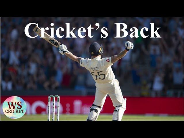 Cricket’s Back