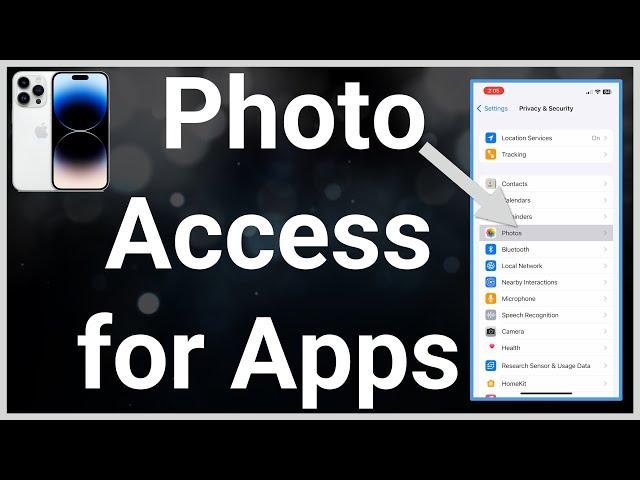 How To Allow Apps Access To Photos