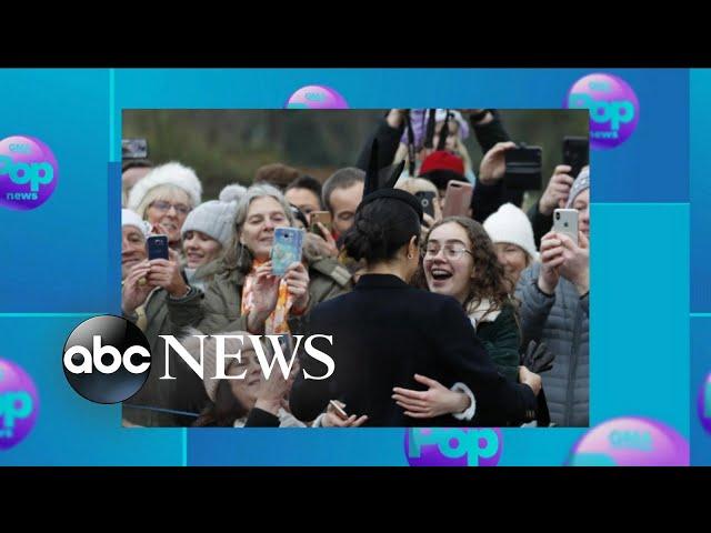 Meghan Markle hugs fan she recognized from Instagram