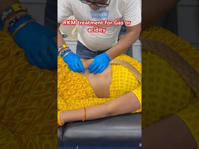 Gas or acidity treatment by RKM.