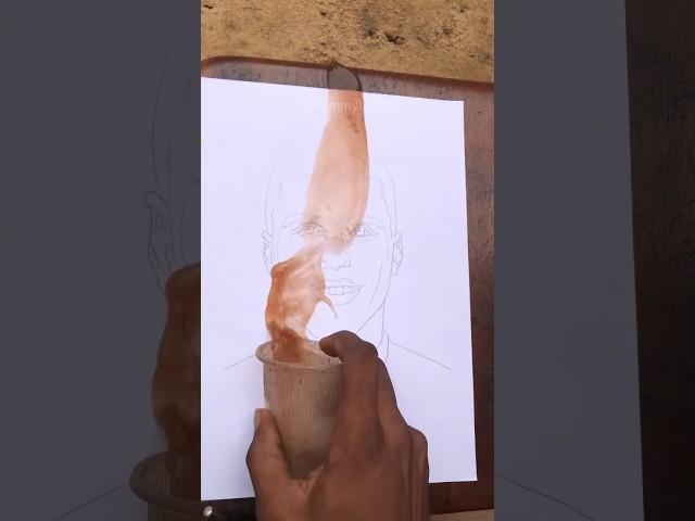 Part 70 | Stained Art!| #satisfying #art #foryou #shorts #drawing #painting #rodri