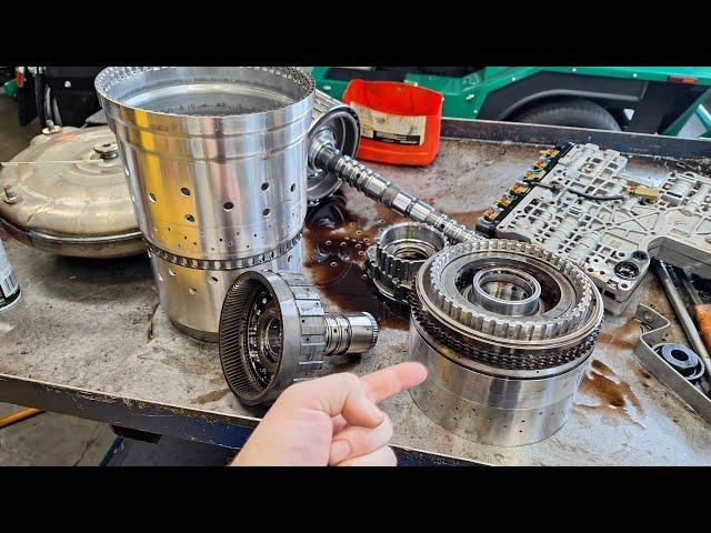 Ford 10R80 Teardown | 10 Speed - CDF Drum Bushing Failure