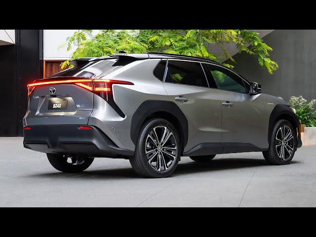 BZ4X EV SUV ( TOYOTA) - Luxury 4u  In-depth Walkaround interior and Exterior | Silver Color