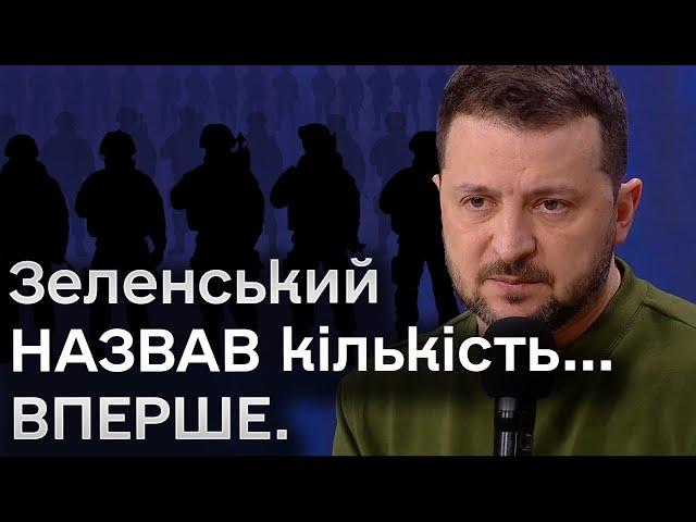  ТЕРМІНОВІ НОВИНИ: Зеленський вперше назвав кількість загиблих на війні українців