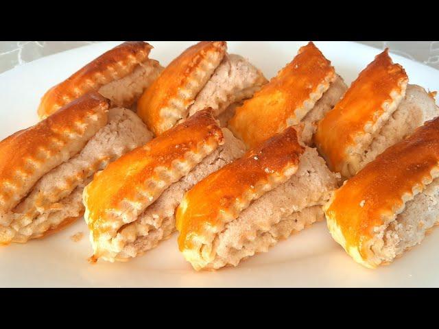 Շերտավոր խմորով Գաթա / Гата из Слоёного теста / Puff pastry pies 