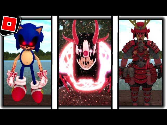 How to get ALL 12 BADGES in CREEPYPASTA LIFE RP - Roblox