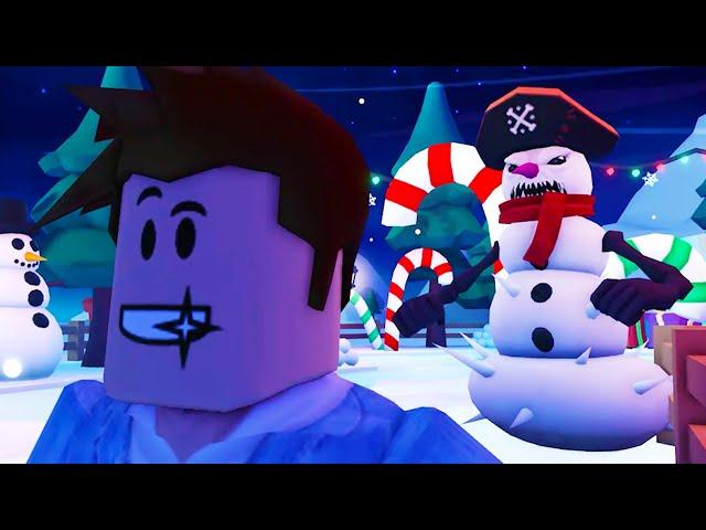 Рождественские Друзья с Кидом  Christmas Friends Story roblox