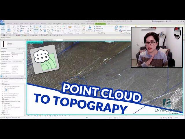 Convert Point Clouds into Smooth Topographies in Revit | Environment for Revit® TUTORIAL