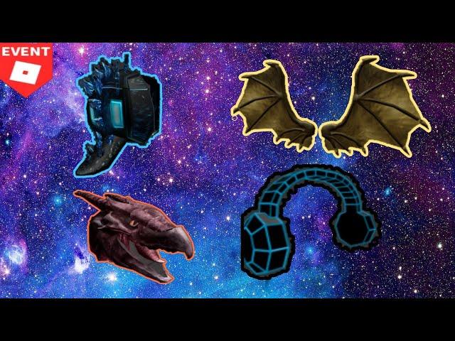 [EVENT] How to get the dragon's wings,the Rodan's head and the Godzilla's bag 2024!