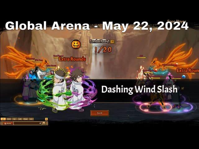 Global Arena - May 22, 2024 ► Unlimited Ninja |Ninja Classic |Anime Ninja | Ninja World Online