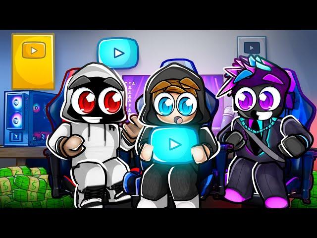 We became THE BIGGEST YOUTUBERS  In Roblox YouTube Simulator