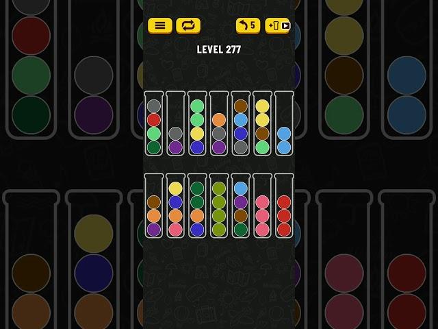 Ball Sort Puzzle Level 277