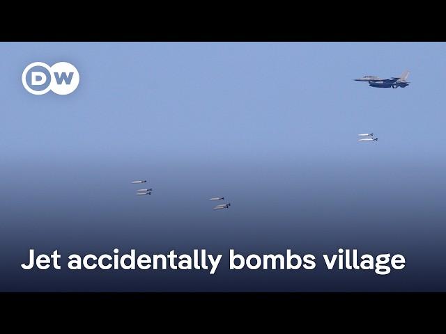 South Korean fighter jet accidentally drops bombs on village | DW News