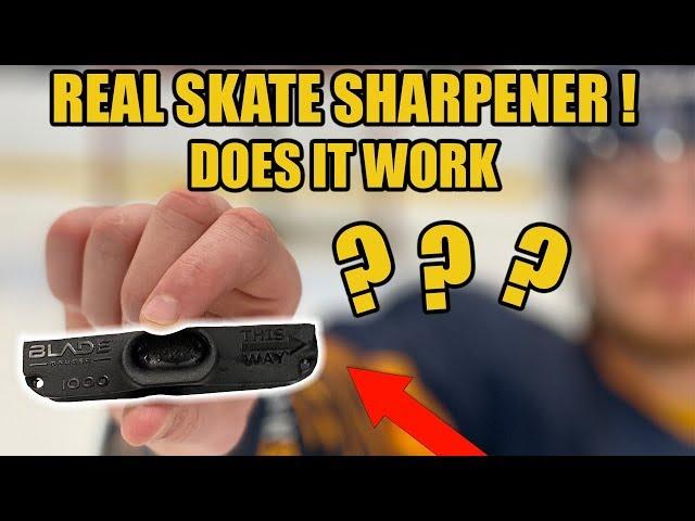 REAL hand held skate sharpener! But Does It Work ? Blade Barber Review