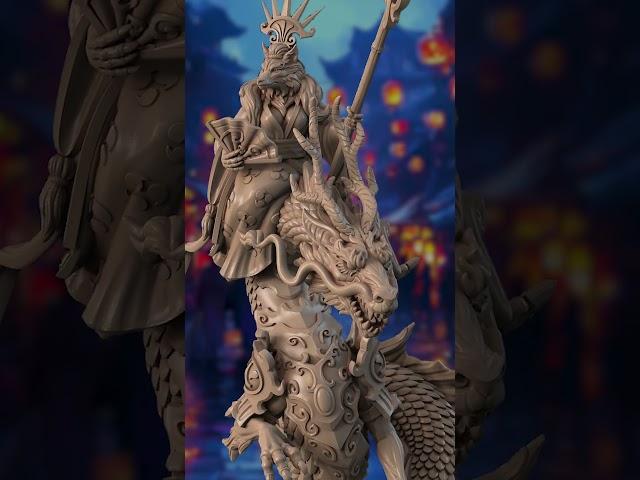 Avatar of Inari  #miniatures #beastman #dragon #kitsune