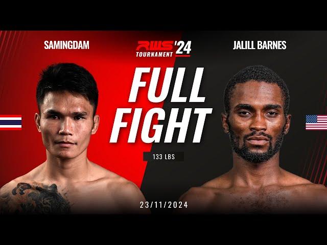 Full Fight l Samingdam Chor. Ajalaboon vs Jalill Barnes Phuket Fight Club I RWS