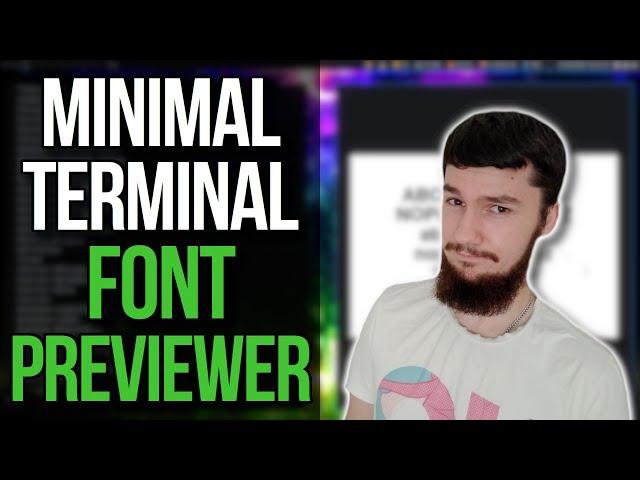 Font Preview: Test Out All Your Fonts Right From The Terminal