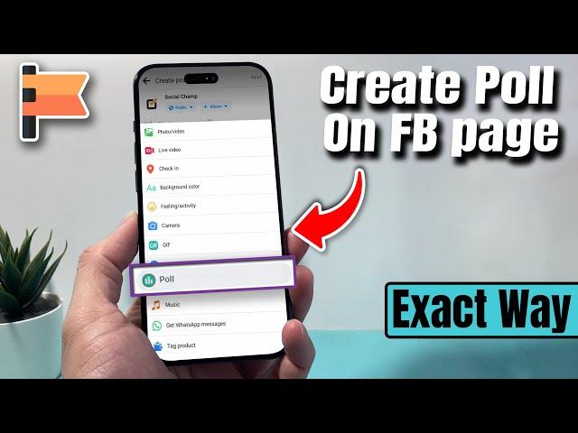 How To Create A Poll On Facebook page - Full Guide