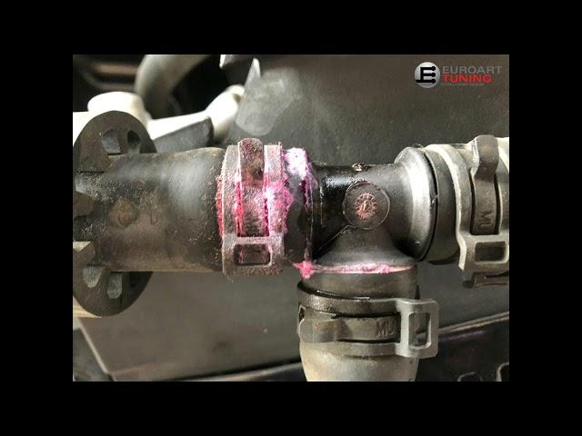 VW Tiguan coolant leak