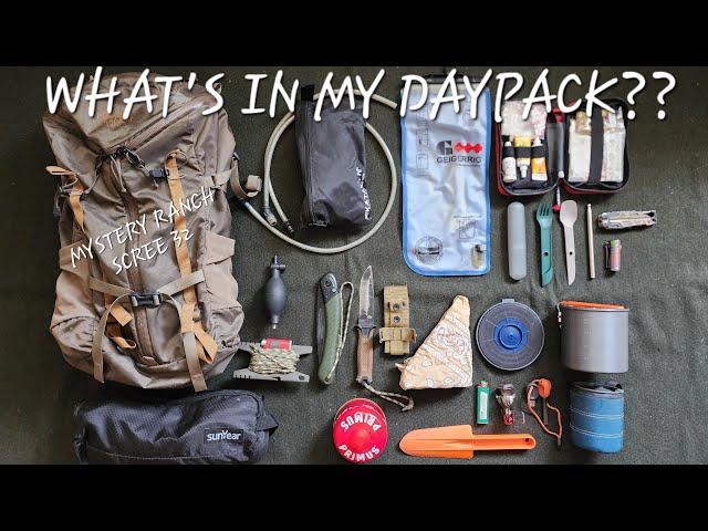 What's In My Daypack?? - Mystery Ranch Scree 32