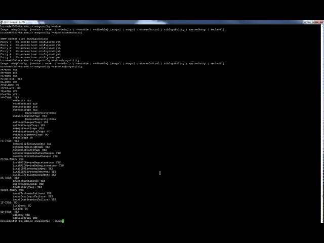 How to View the SNMP Configuration on a Brocade Switch