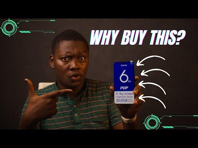 Tecno Pop 6 Go Unboxing And First Impression: Why Does This Exist?