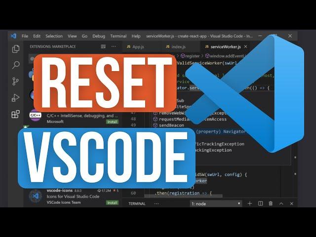 How to Reset VSCode Settings | Reset Visual Studio Code Step by Step (2024)