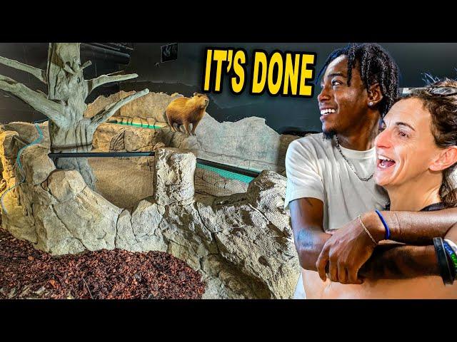 Crew Reacts To Our Huge Changes At The Aquarium!