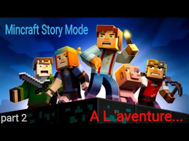 Minecraft Story Mode #2 Le Creeper!!