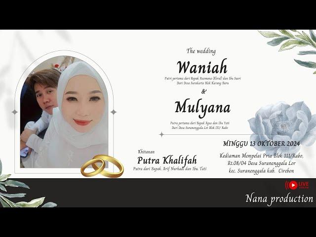  LIVE BHIMA SUCI ENTERTAINMENT || THE WEDIING WANIAH & MULYANA || DS. SURANENGGALA LOR - CIREBON