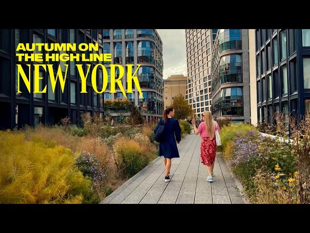 Windy But Wonderful “High Line” - New York, USA 4K