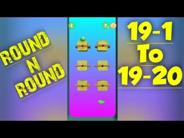 Dig it game 19-1 - 19-20 walkthrough|Round n round level 1-20