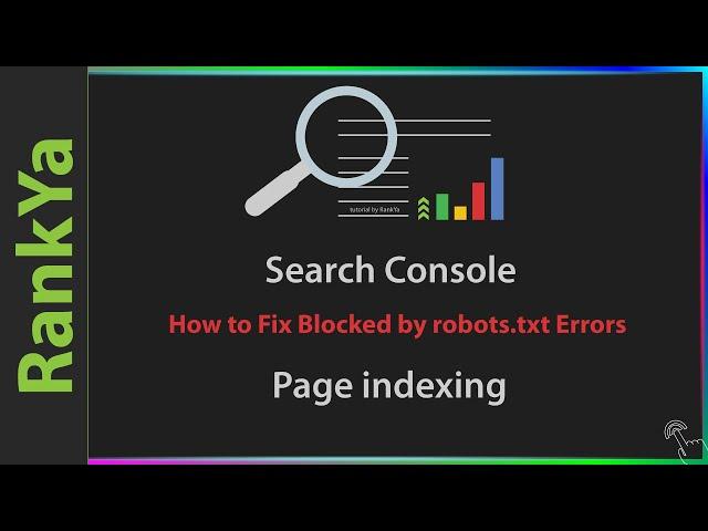 How to Fix Blocked by robots.txt Errors