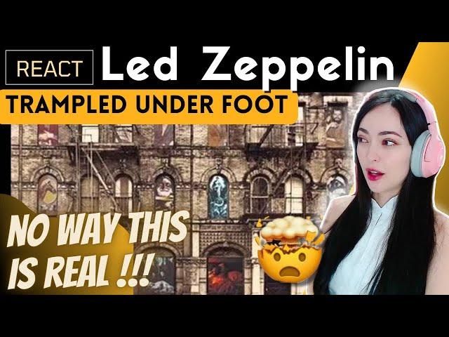 REACTING to LED ZEPPELIN - Trampled Under Foot (Led Zeppelin’s CRAZIEST Song Yet?!)