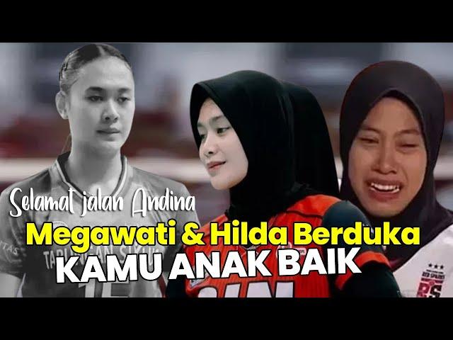 Selamat Jalan Andina Julia Maharani || Dunia Voli Indonesia Menangis. Megawati dan Hilda Berduka