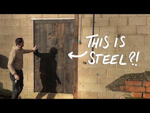 Steel Door vs Joiner || Old English Oak to Disguise Latham’s Security Door