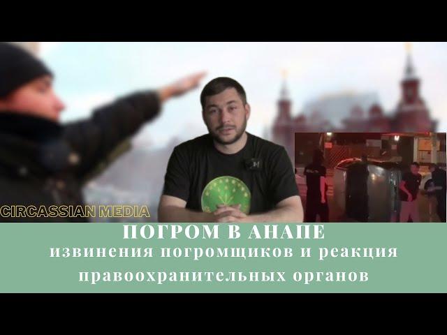 Нацисты в Анапе. Извинения погромщиков и реакция правоохранителей.