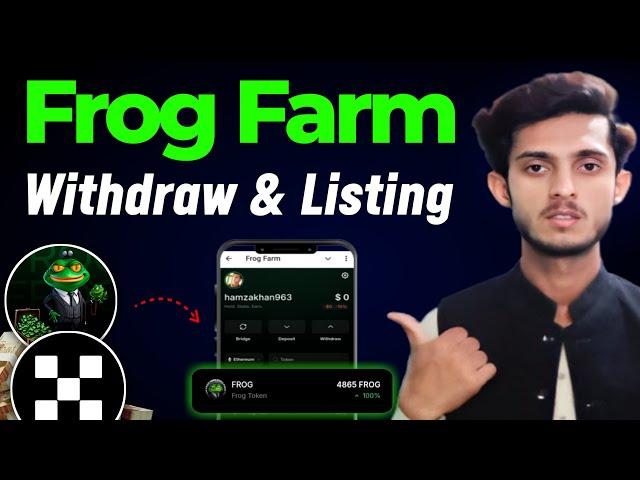 Frog Farm Airdrop Withdrawal | Frog Farm Airdrop Claim | Frog Farm Listing Date | Frog Farm Price