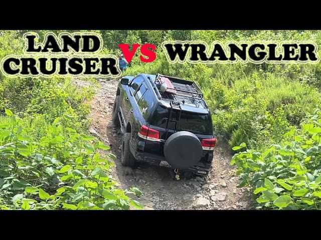 Land Cruiser vs Wrangler 4x4 Off Road 2022 Compilation Jeep vs Toyota SUV