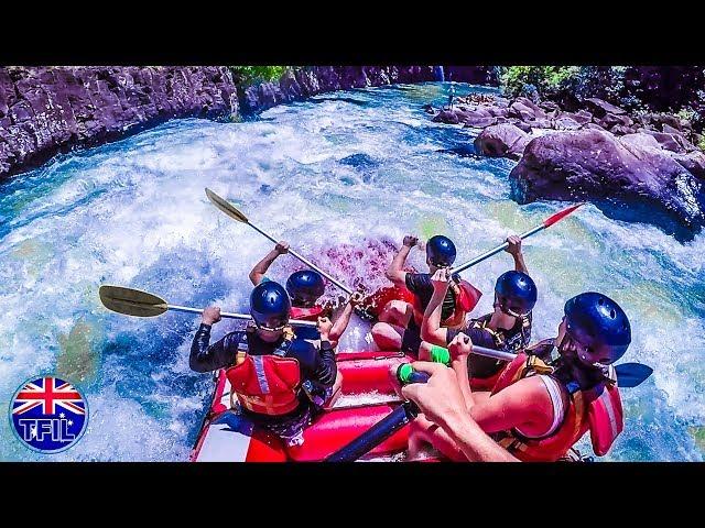 WHITE WATER RAFTING CLASS 5 RAPIDS!