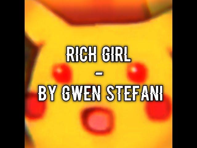 Pikachu / Mimikyu (POKEMON) AMV - rich girl