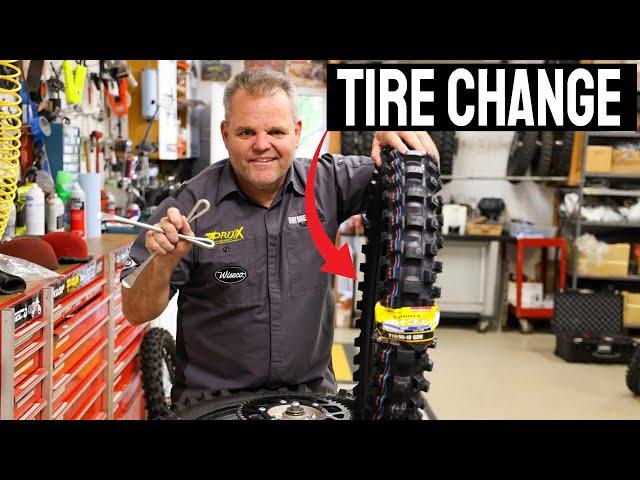 Dirt Bike Tire Change