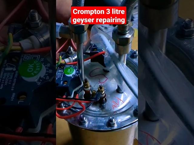 Crompton 3 litre geyser repairing short video#short️🪛️🪛️🪛